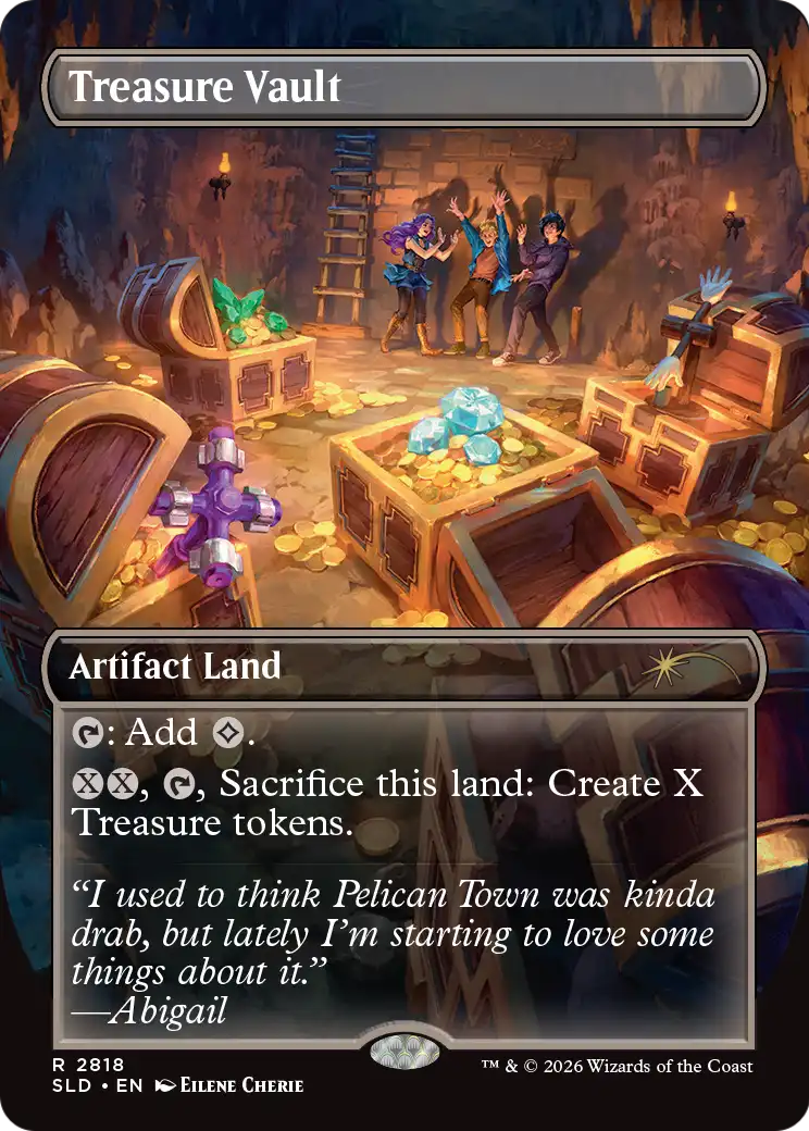 Treasure Vault [Secret Lair Drop Series] MTG Single Magic: The Gathering | Red Claw Gaming