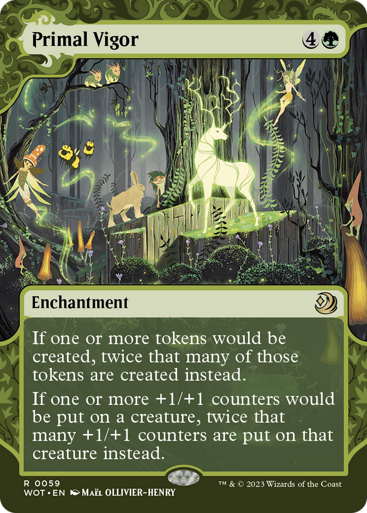 Primal Vigor [Wilds of Eldraine: Enchanting Tales] MTG Single Magic: The Gathering | Red Claw Gaming