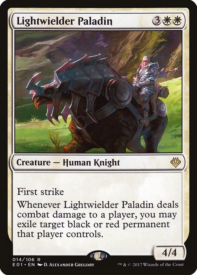 Lightwielder Paladin [Archenemy: Nicol Bolas] MTG Single Magic: The Gathering | Red Claw Gaming