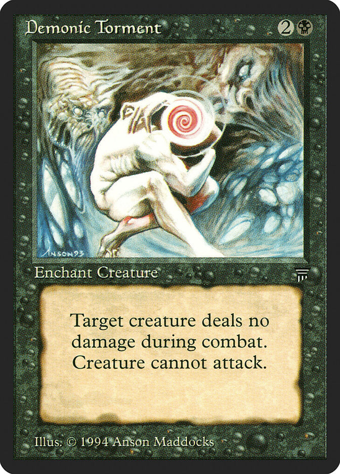 Demonic Torment [Legends] MTG Single Magic: The Gathering | Red Claw Gaming