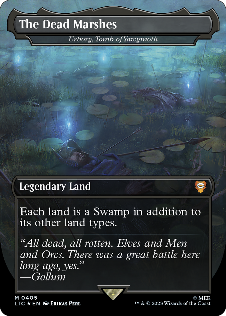 The Dead Marshes - Urborg, Tomb of Yawgmoth (Surge Foil Realms and Relics) [The Lord of the Rings: Tales of Middle-Earth Commander] MTG Single Magic: The Gathering | Red Claw Gaming