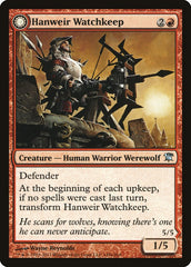 Hanweir Watchkeep // Bane of Hanweir [Innistrad] MTG Single Magic: The Gathering | Red Claw Gaming