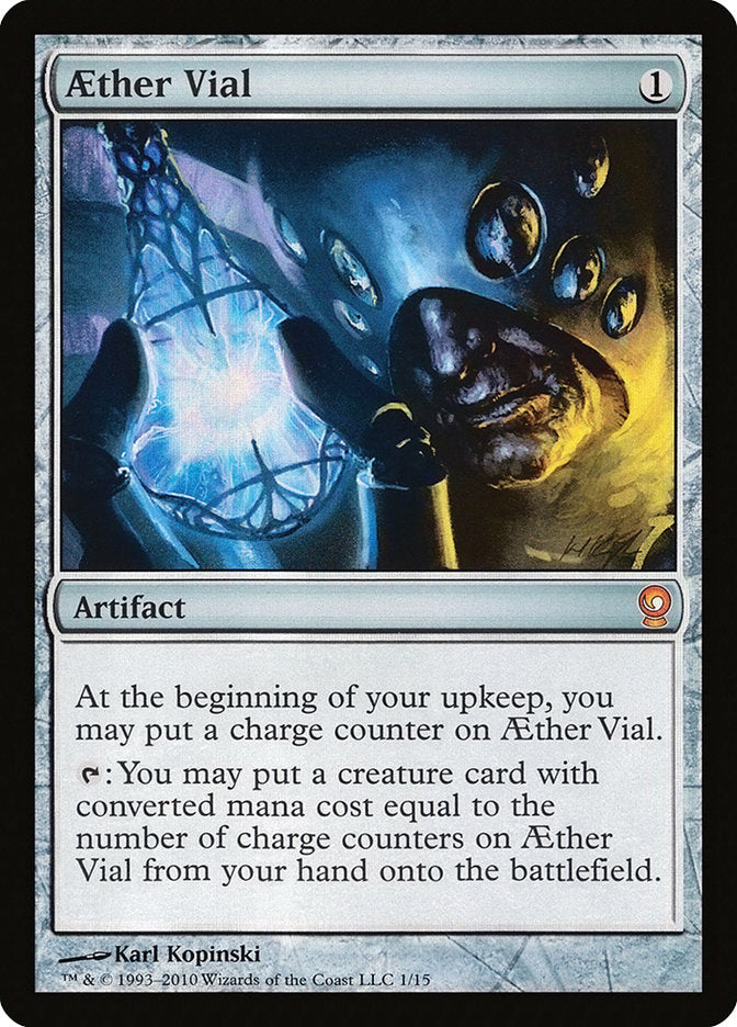 Aether Vial [From the Vault: Relics] MTG Single Magic: The Gathering | Red Claw Gaming