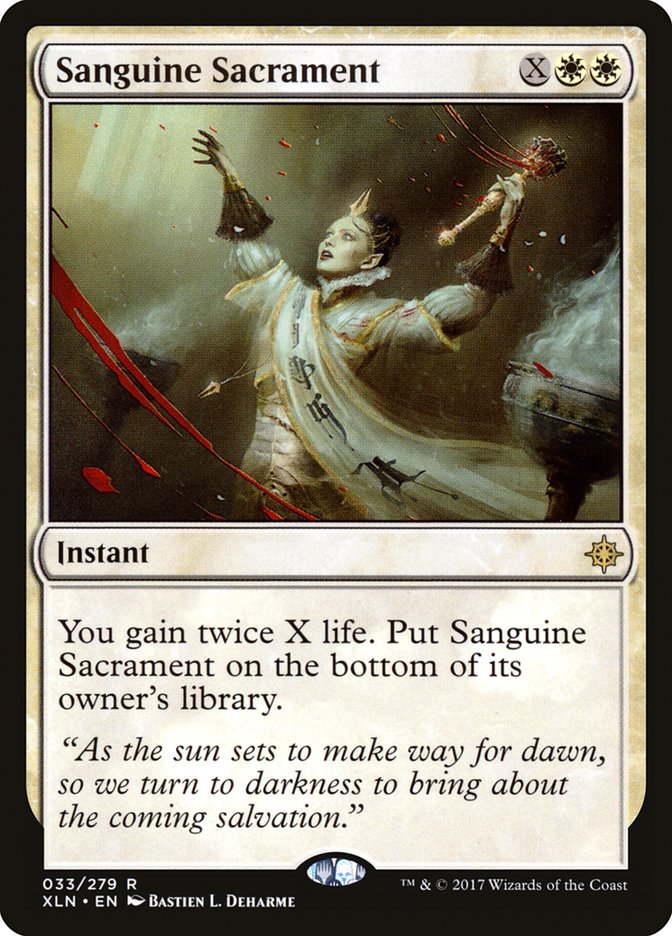 Sanguine Sacrament [Ixalan] MTG Single Magic: The Gathering | Red Claw Gaming