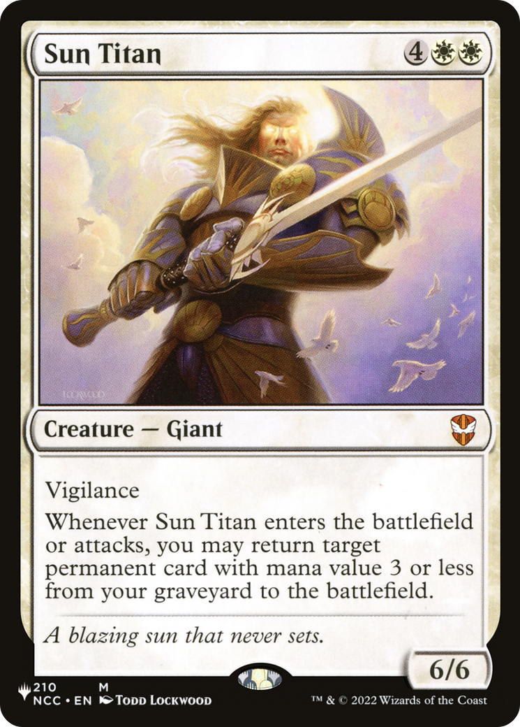 Sun Titan (NCC) [The List] MTG Single Magic: The Gathering | Red Claw Gaming