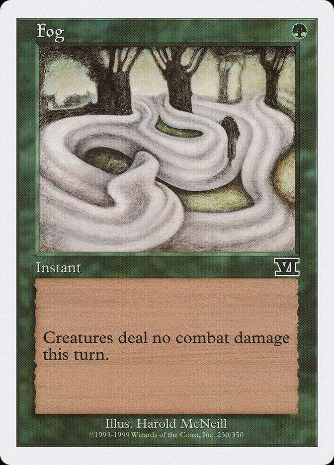 Fog [Classic Sixth Edition] MTG Single Magic: The Gathering | Red Claw Gaming