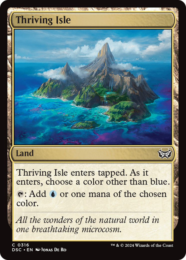 Thriving Isle [Duskmourn: House of Horror Commander] MTG Single Magic: The Gathering | Red Claw Gaming