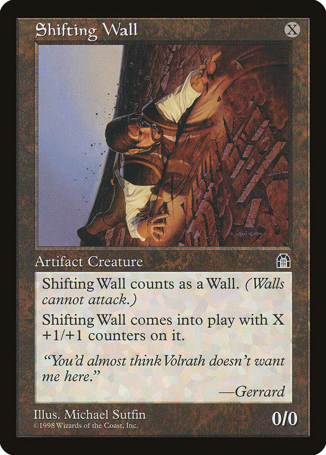 Shifting Wall [Stronghold] MTG Single Magic: The Gathering | Red Claw Gaming