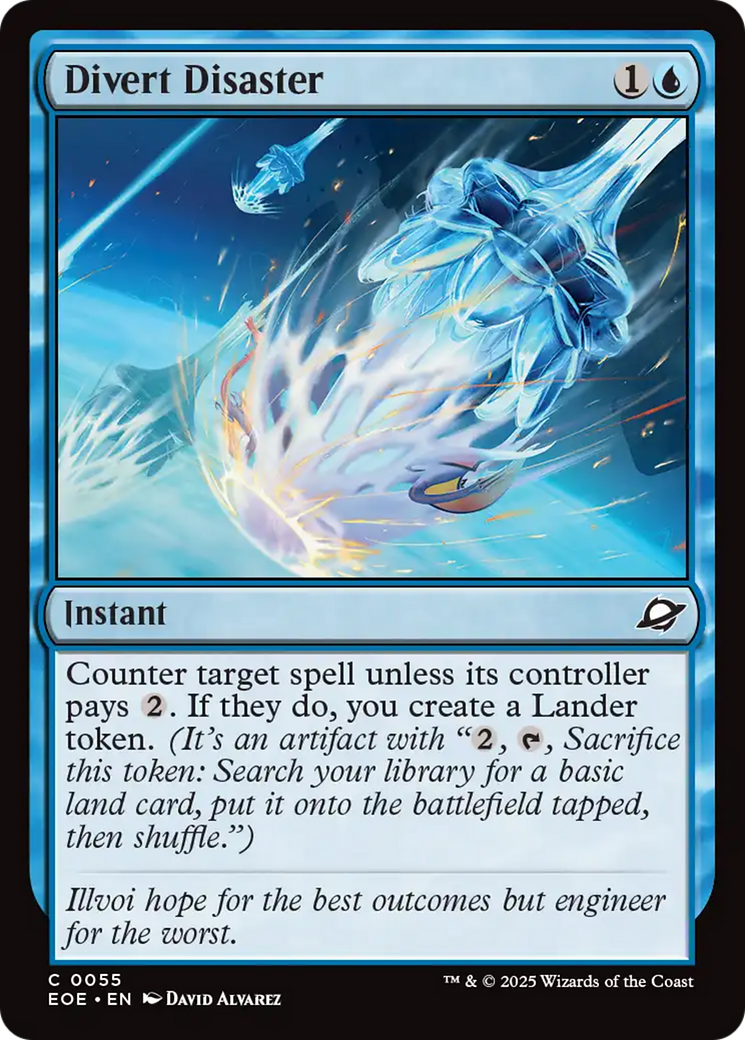 Divert Disaster [Edge of Eternities] MTG Single Magic: The Gathering | Red Claw Gaming