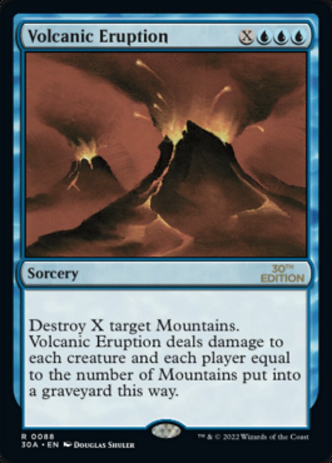 Volcanic Eruption [30th Anniversary Edition] MTG Single Magic: The Gathering | Red Claw Gaming