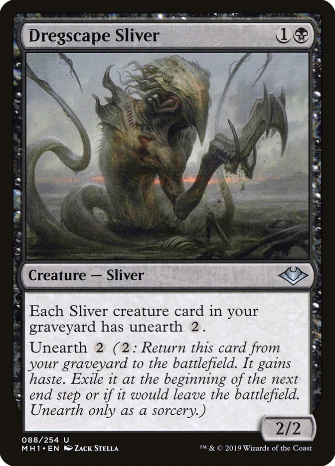 Dregscape Sliver [Modern Horizons] MTG Single Magic: The Gathering    | Red Claw Gaming