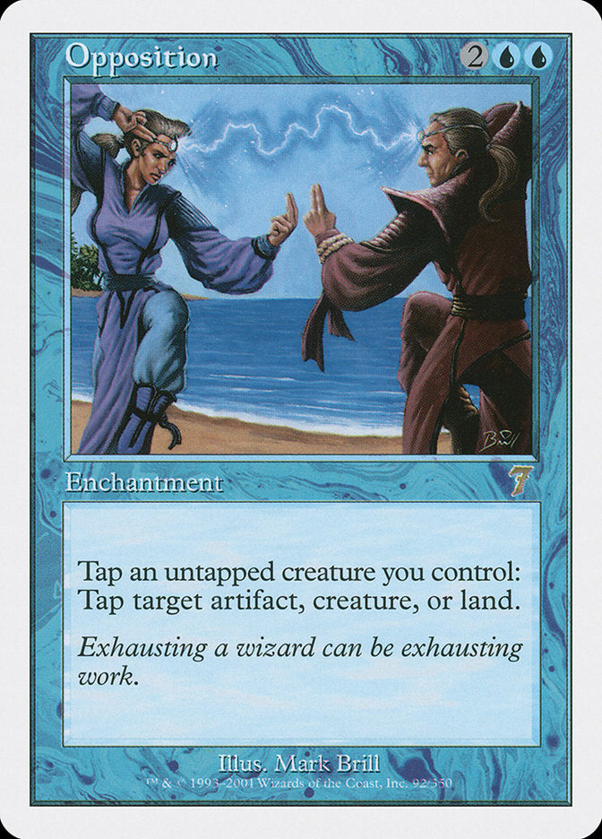Opposition [Seventh Edition] MTG Single Magic: The Gathering | Red Claw Gaming