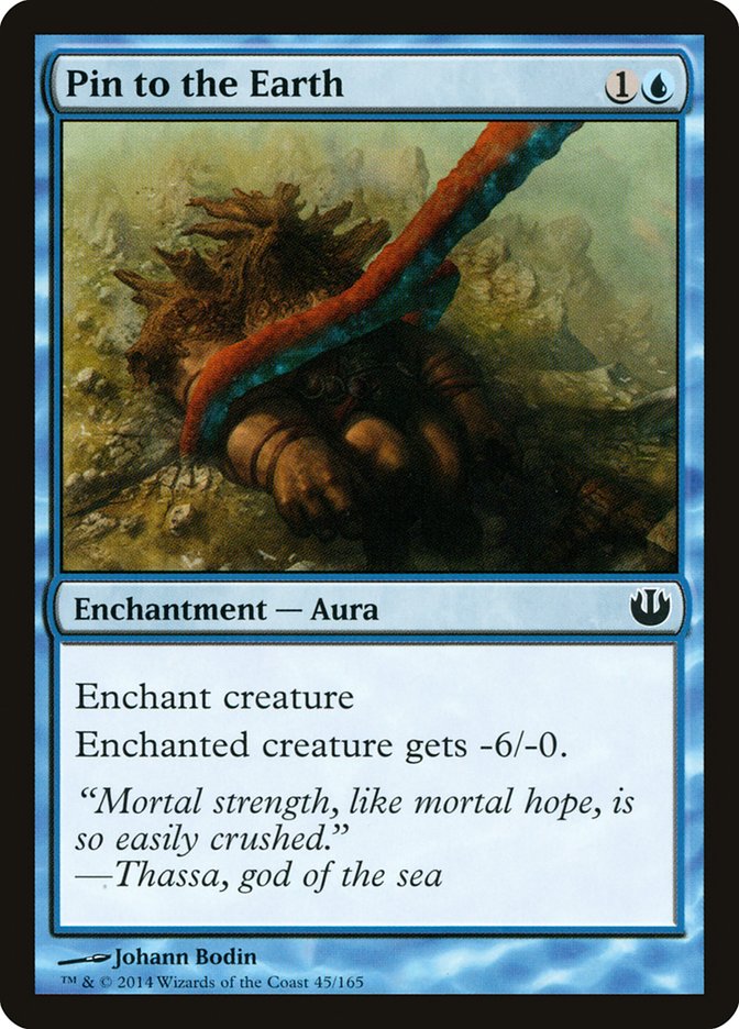 Pin to the Earth [Journey into Nyx] MTG Single Magic: The Gathering | Red Claw Gaming
