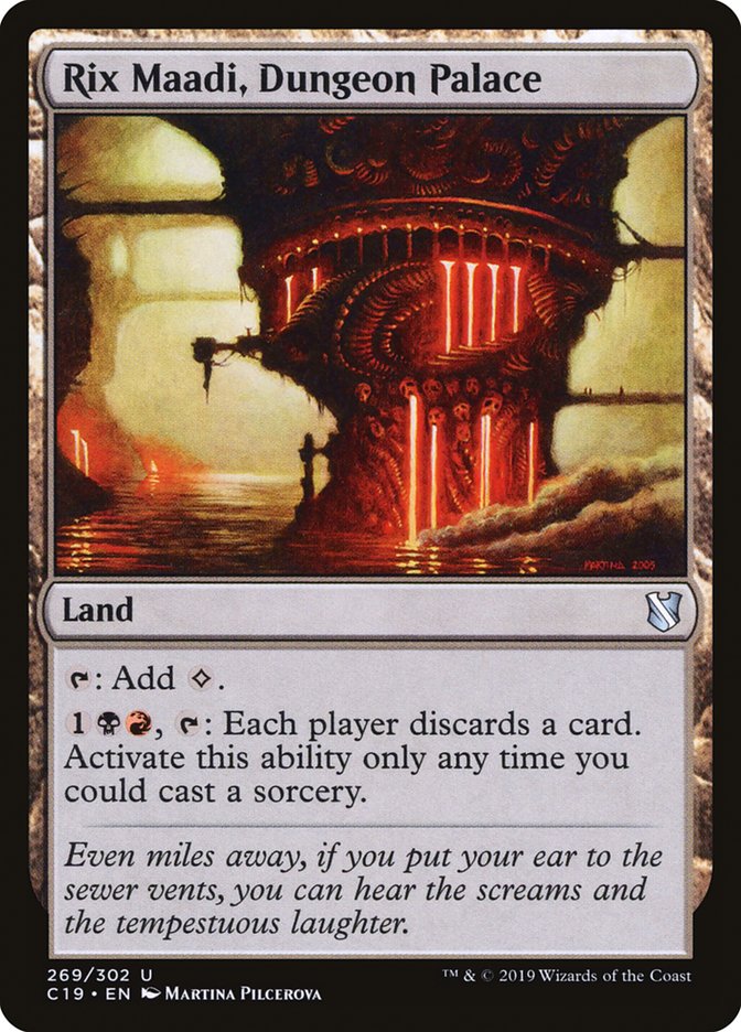 Rix Maadi, Dungeon Palace [Commander 2019] MTG Single Magic: The Gathering | Red Claw Gaming