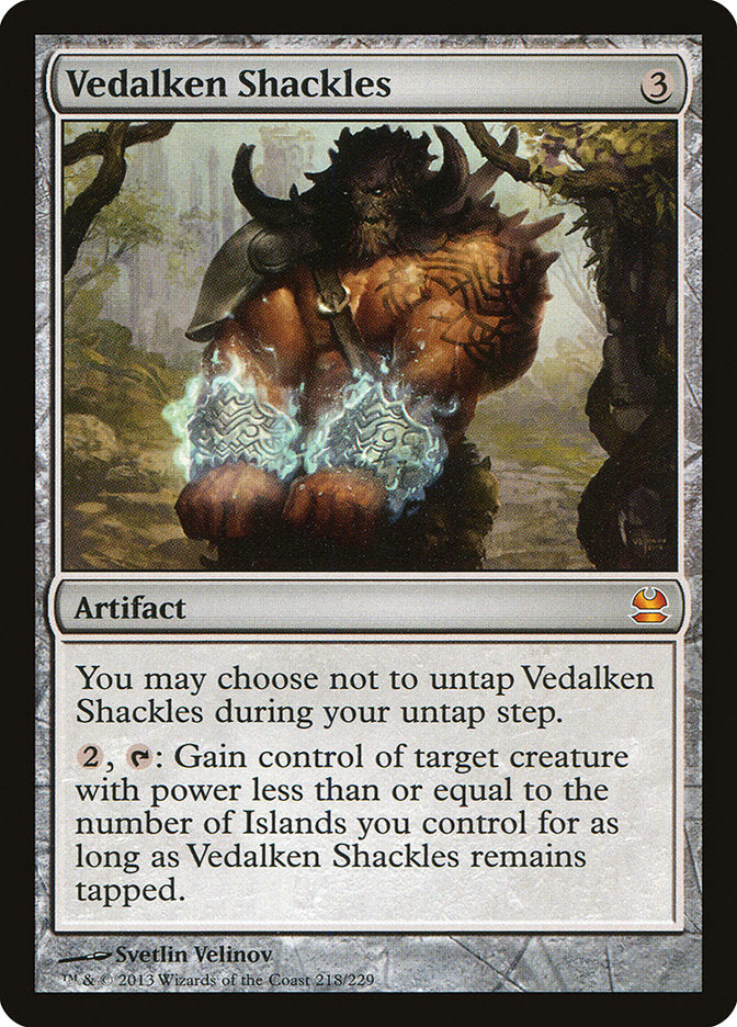 Vedalken Shackles [Modern Masters] MTG Single Magic: The Gathering | Red Claw Gaming