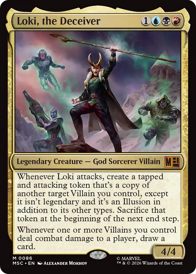 Loki, the Deceiver (Surge Foil) [Marvel Super Heroes Commander] | Red Claw Gaming