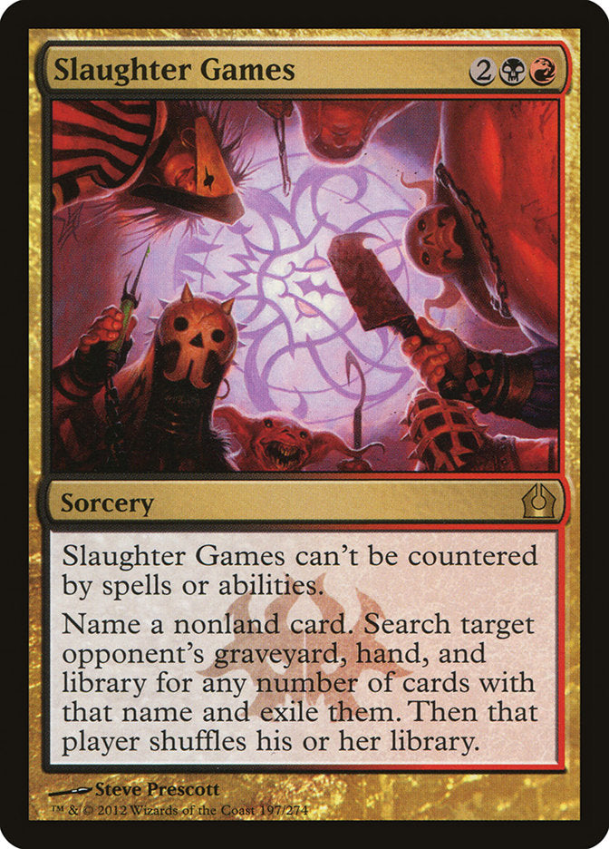 Slaughter Games [Return to Ravnica] MTG Single Magic: The Gathering | Red Claw Gaming