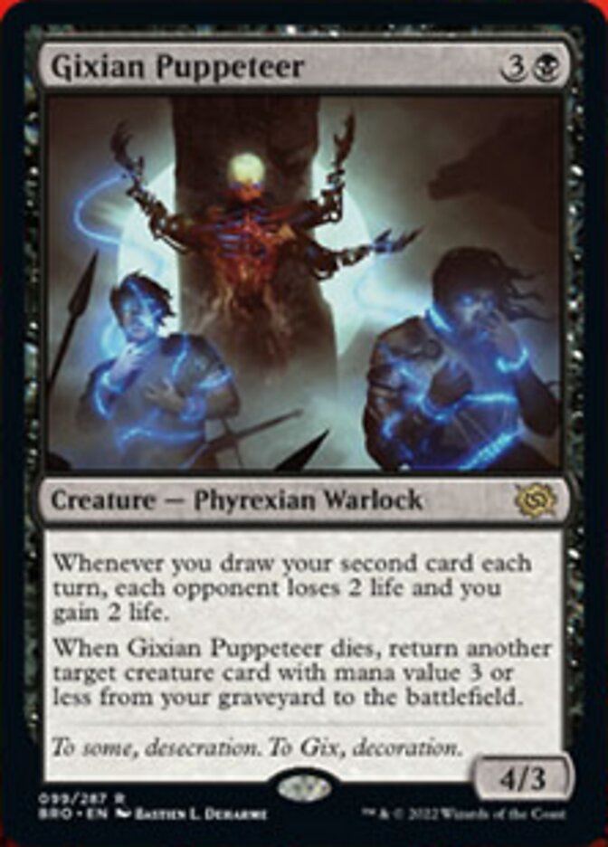 Gixian Puppeteer [The Brothers' War] MTG Single Magic: The Gathering | Red Claw Gaming