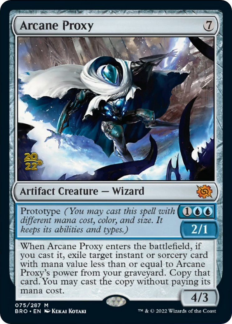 Arcane Proxy [The Brothers' War Prerelease Promos] MTG Single Magic: The Gathering | Red Claw Gaming