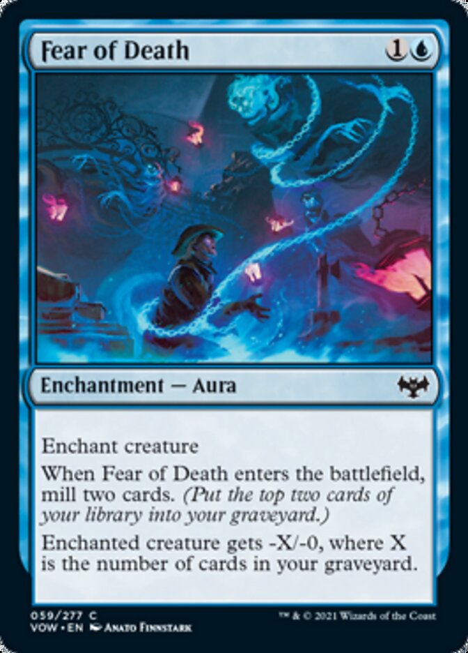 Fear of Death [Innistrad: Crimson Vow] MTG Single Magic: The Gathering | Red Claw Gaming