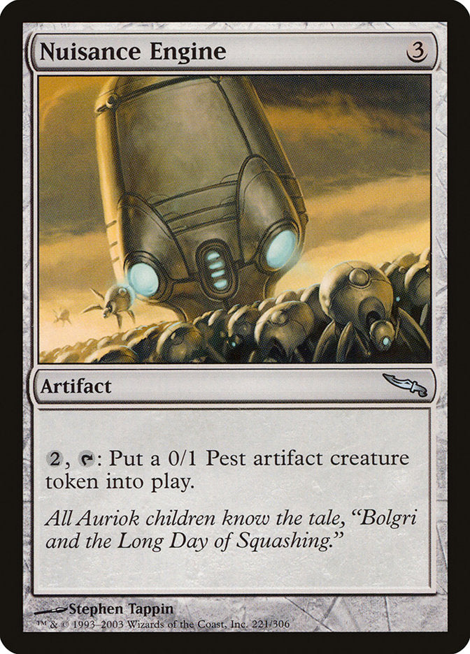 Nuisance Engine [Mirrodin] MTG Single Magic: The Gathering | Red Claw Gaming