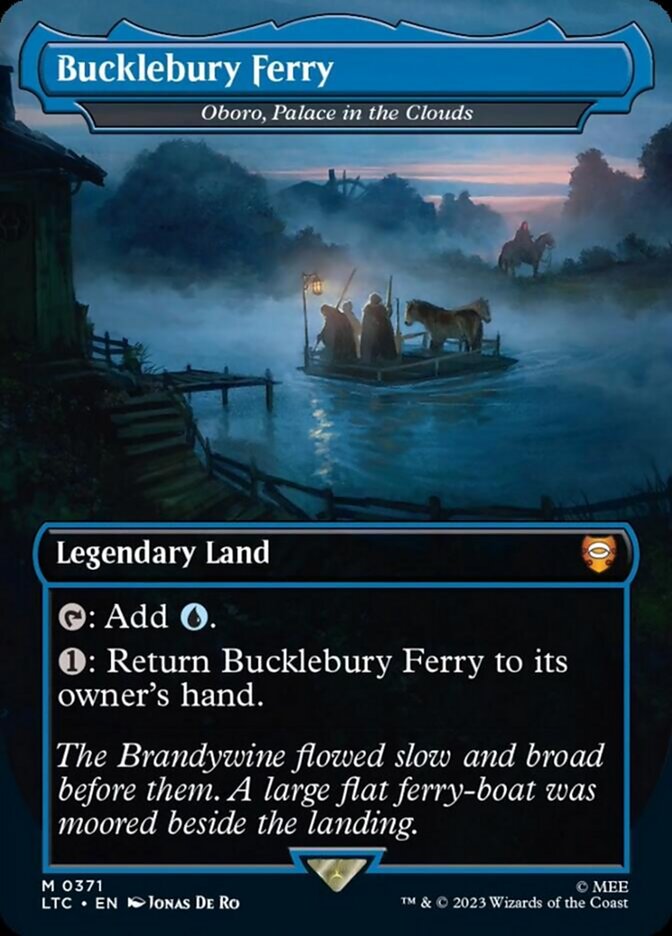 Bucklebury Ferry - Oboro, Palace in the Clouds [The Lord of the Rings: Tales of Middle-Earth Commander] MTG Single Magic: The Gathering | Red Claw Gaming