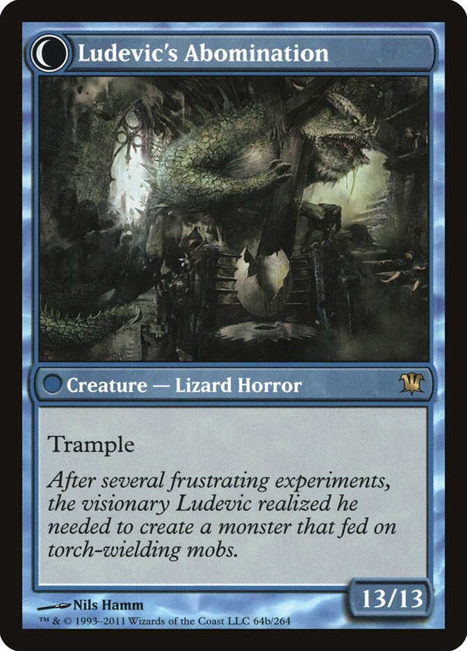 Ludevic's Test Subject // Ludevic's Abomination [Innistrad] MTG Single Magic: The Gathering | Red Claw Gaming