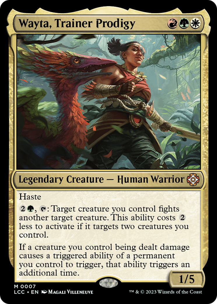 Wayta, Trainer Prodigy [The Lost Caverns of Ixalan Commander] MTG Single Magic: The Gathering | Red Claw Gaming