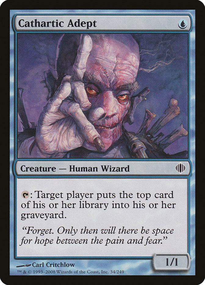 Cathartic Adept [Shards of Alara] MTG Single Magic: The Gathering | Red Claw Gaming