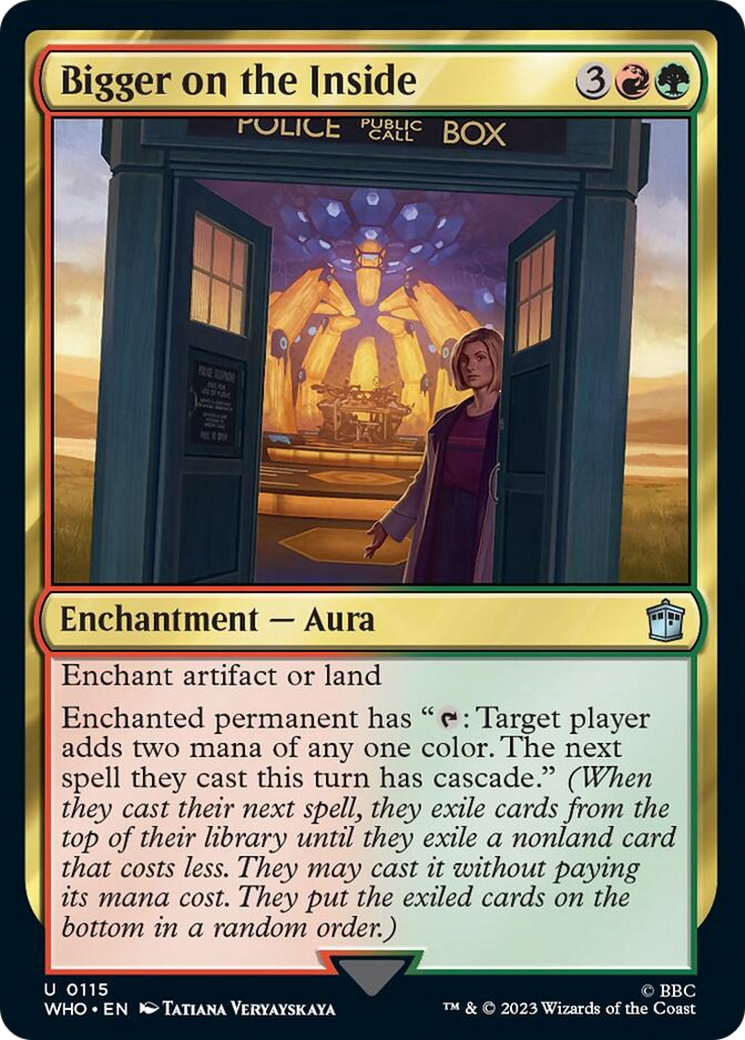 Bigger on the Inside [Doctor Who] MTG Single Magic: The Gathering | Red Claw Gaming