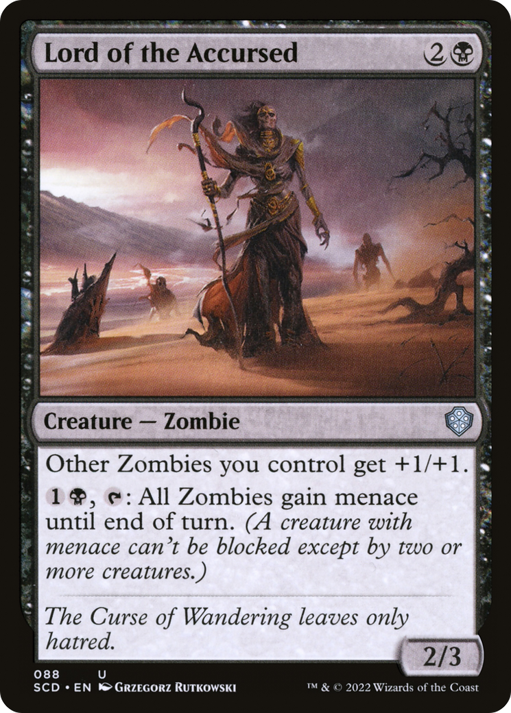 Lord of the Accursed [Starter Commander Decks] MTG Single Magic: The Gathering | Red Claw Gaming