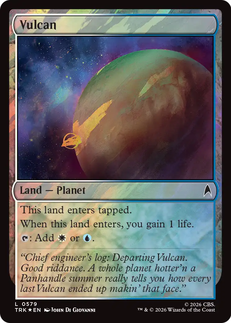 Vulcan (Surge Foil) [Star Trek] MTG Single Magic: The Gathering | Red Claw Gaming