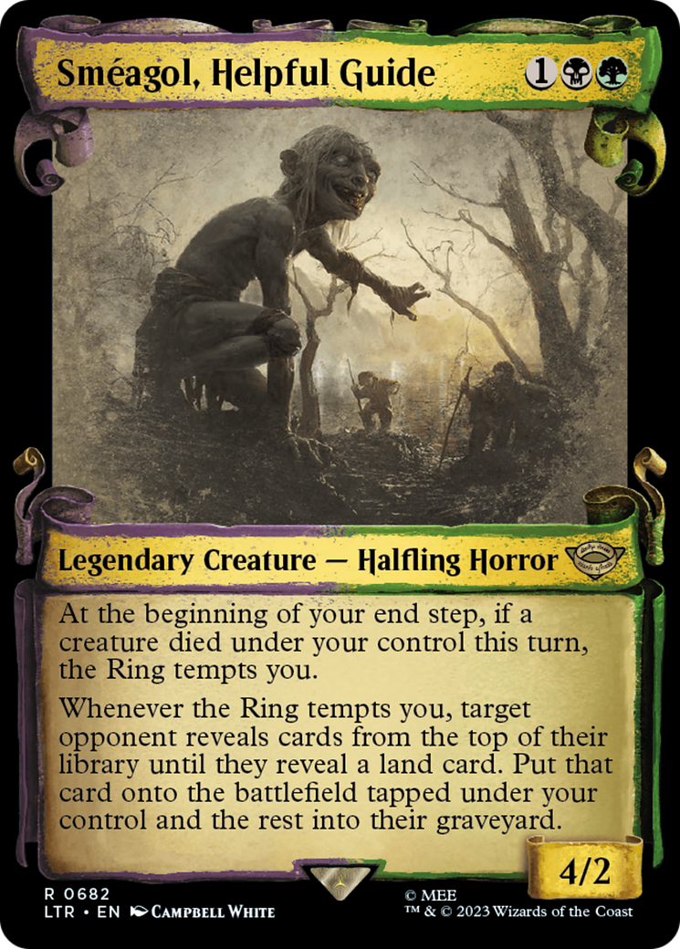 Smeagol, Helpful Guide [The Lord of the Rings: Tales of Middle-Earth Showcase Scrolls] MTG Single Magic: The Gathering | Red Claw Gaming