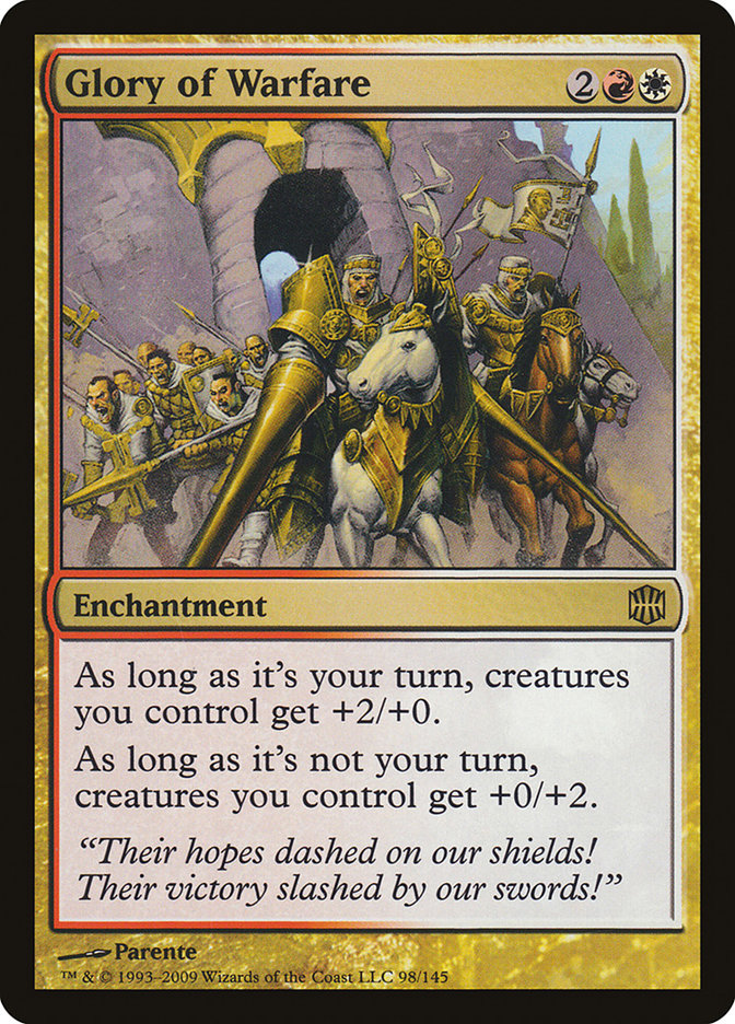 Glory of Warfare [Alara Reborn] MTG Single Magic: The Gathering | Red Claw Gaming