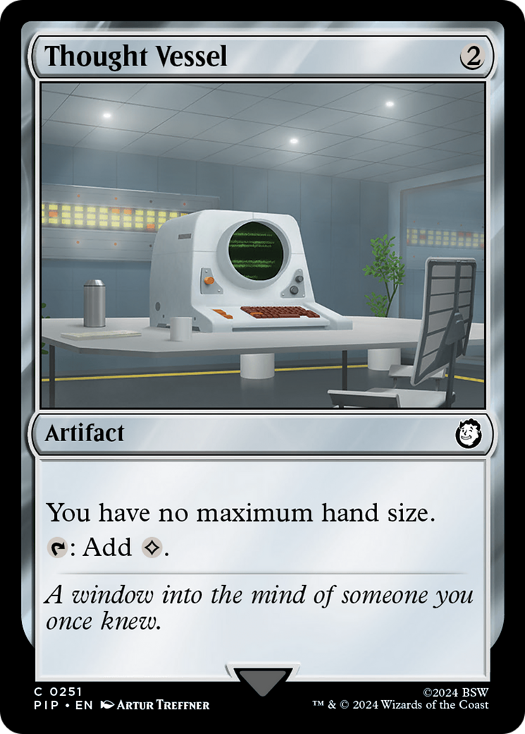 Thought Vessel [Fallout] MTG Single Magic: The Gathering | Red Claw Gaming