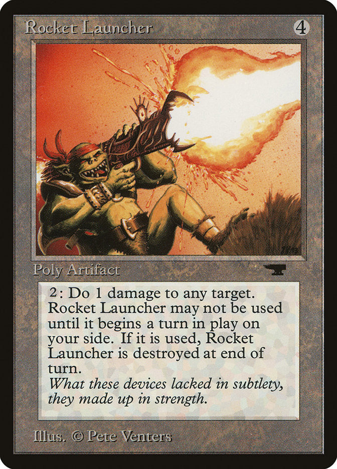 Rocket Launcher [Antiquities] MTG Single Magic: The Gathering | Red Claw Gaming