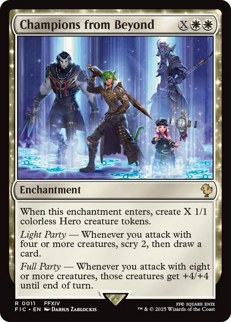 Champions from Beyond [FINAL FANTASY Commander] MTG Single Magic: The Gathering | Red Claw Gaming