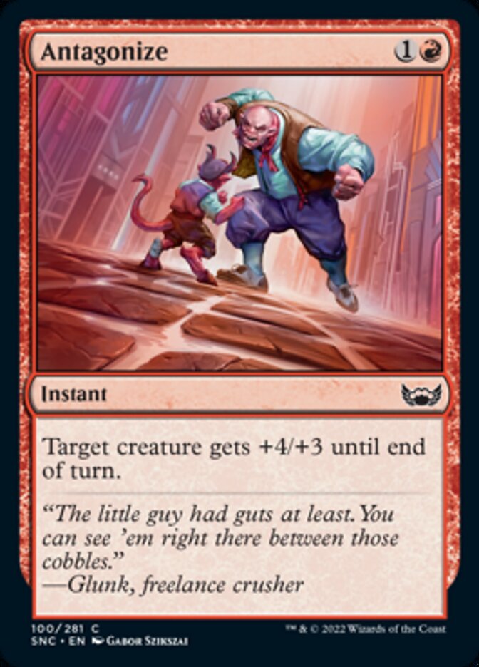 Antagonize [Streets of New Capenna] MTG Single Magic: The Gathering | Red Claw Gaming