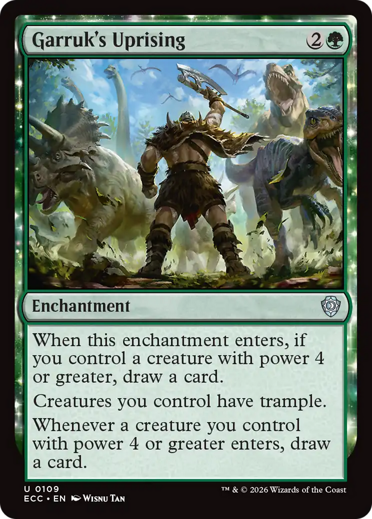 Garruk's Uprising [Lorwyn Eclipsed Commander] MTG Single Magic: The Gathering | Red Claw Gaming