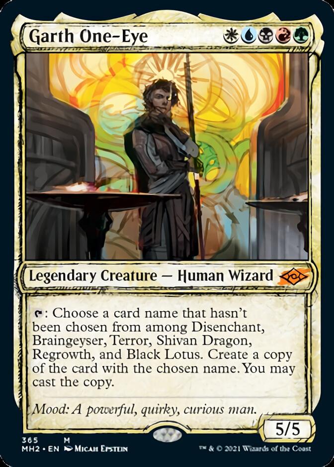 Garth One-Eye (Sketch) [Modern Horizons 2] MTG Single Magic: The Gathering | Red Claw Gaming