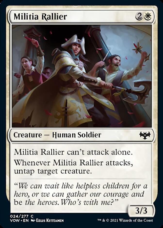 Militia Rallier [Innistrad: Crimson Vow] MTG Single Magic: The Gathering | Red Claw Gaming