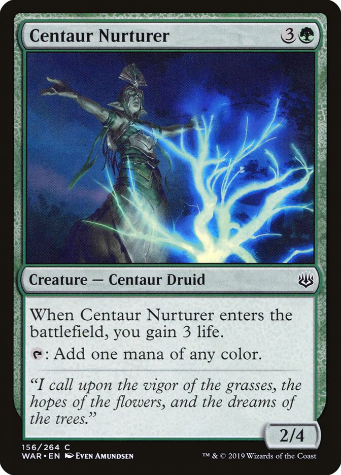 Centaur Nurturer [War of the Spark] MTG Single Magic: The Gathering | Red Claw Gaming