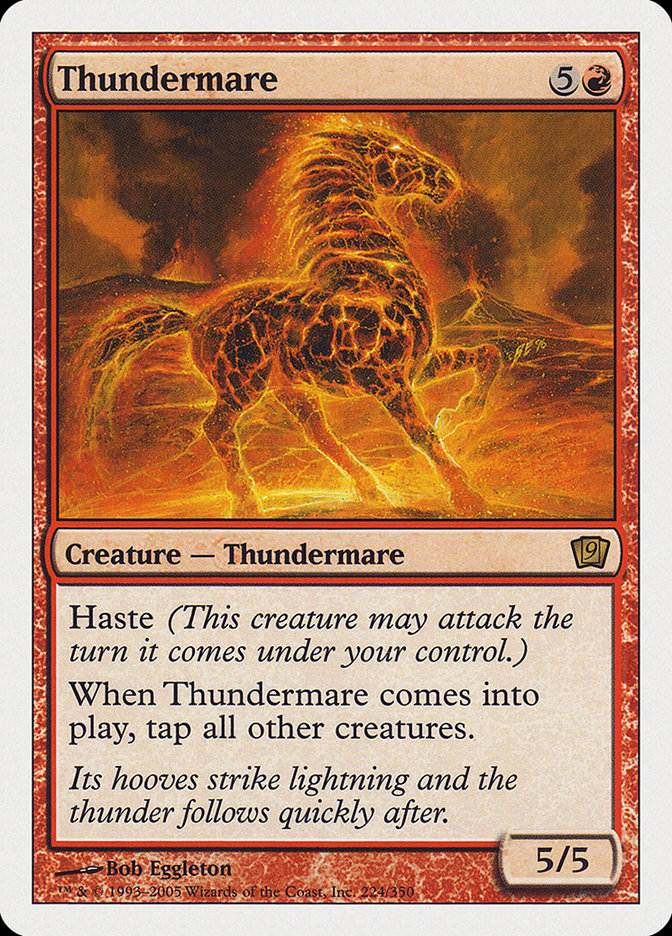 Thundermare [Ninth Edition] MTG Single Magic: The Gathering | Red Claw Gaming