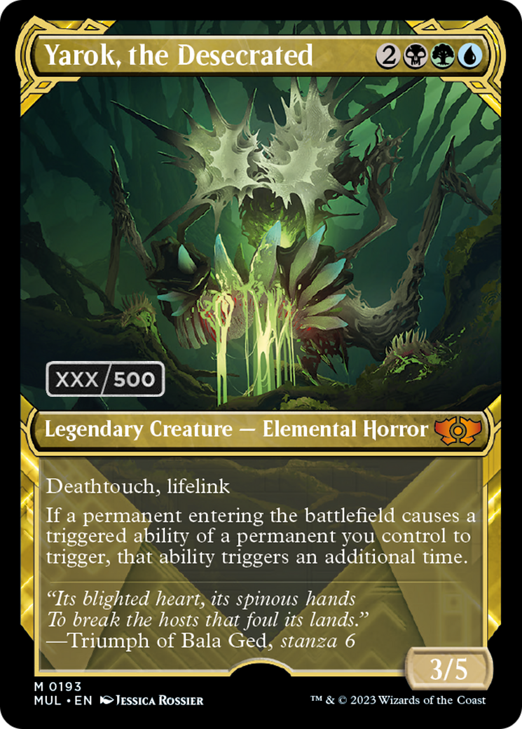 Yarok, the Desecrated (Serialized) [Multiverse Legends] MTG Single Magic: The Gathering | Red Claw Gaming