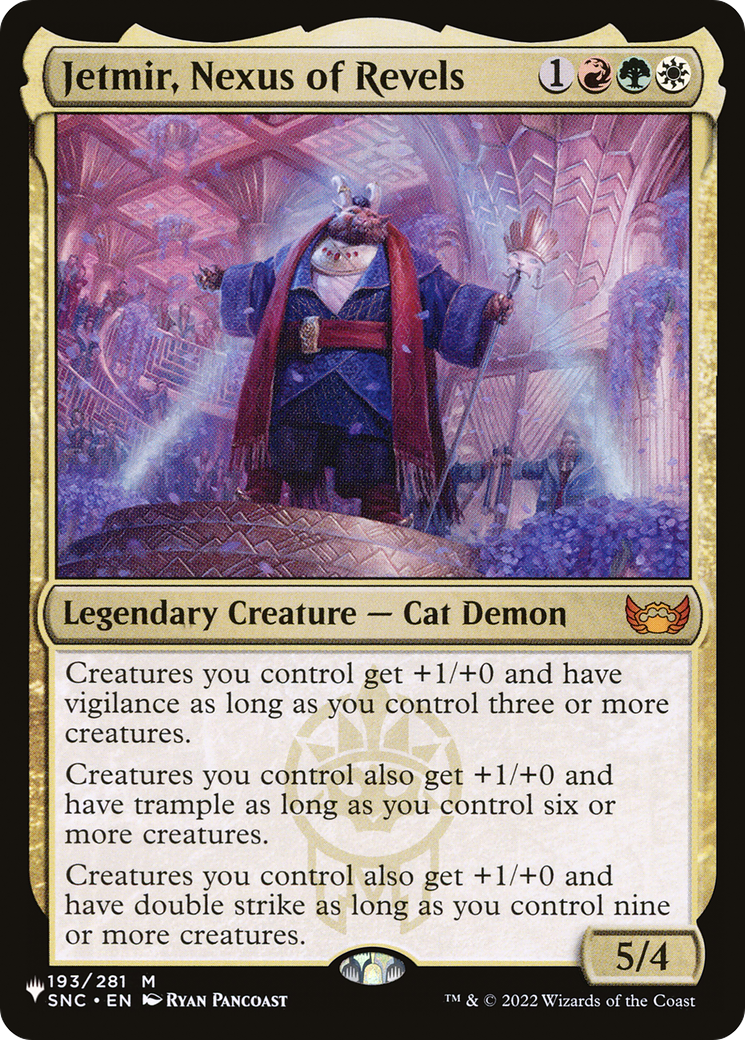 Jetmir, Nexus of Revels [The List] | Red Claw Gaming