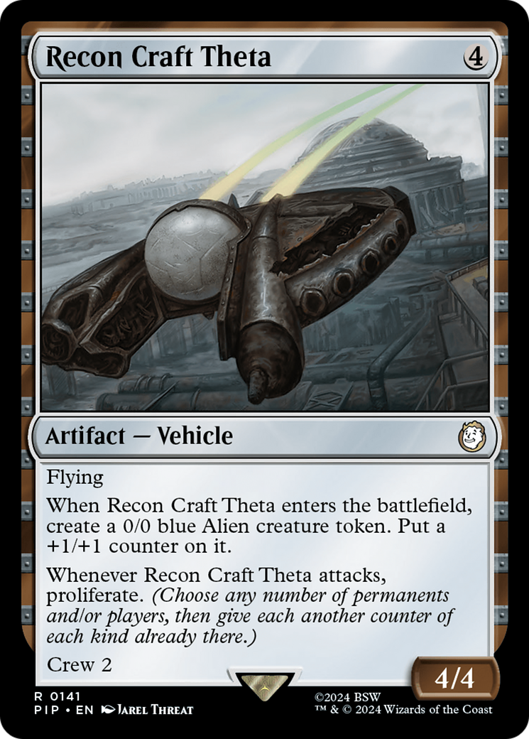 Recon Craft Theta [Fallout] MTG Single Magic: The Gathering    | Red Claw Gaming