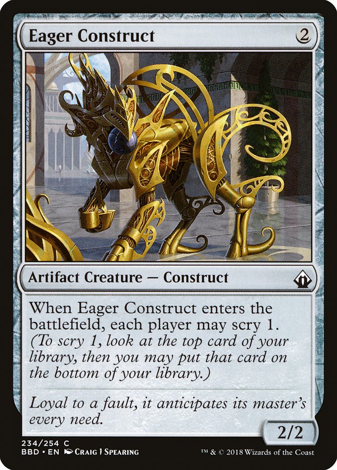 Eager Construct [Battlebond] MTG Single Magic: The Gathering | Red Claw Gaming