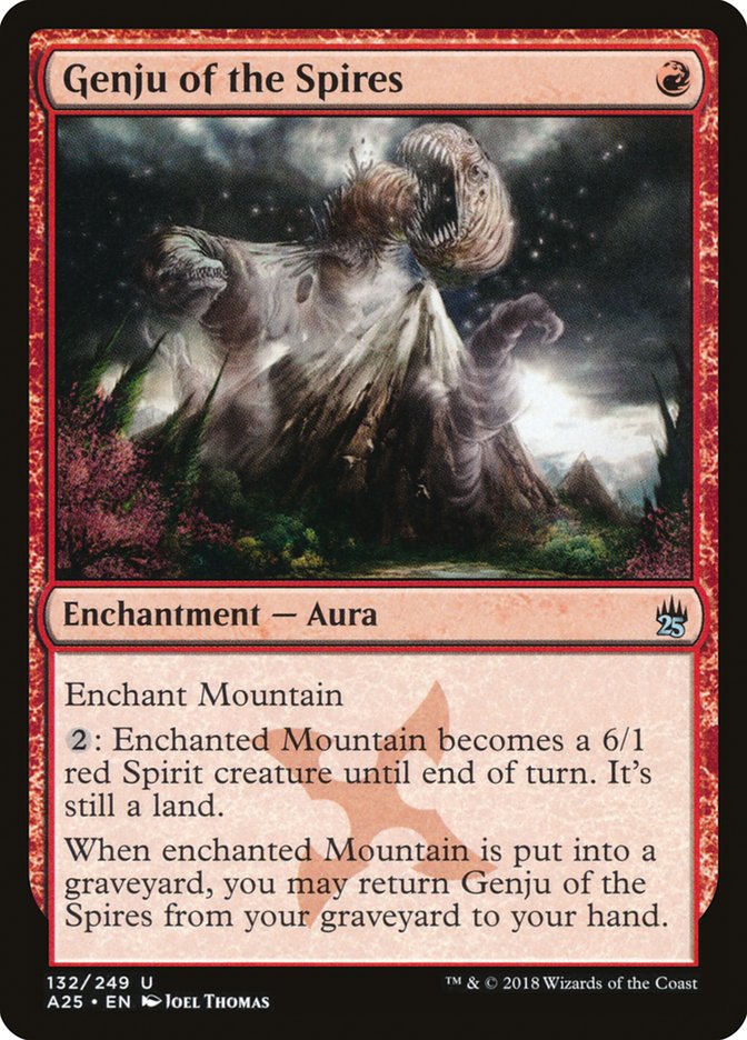 Genju of the Spires [Masters 25] MTG Single Magic: The Gathering | Red Claw Gaming