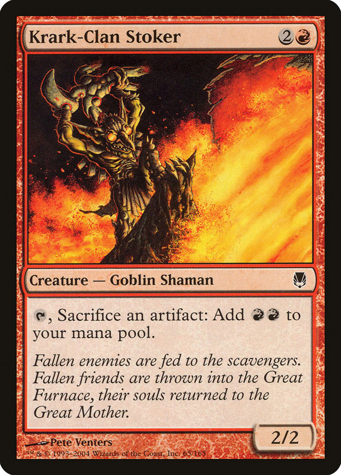 Krark-Clan Stoker [Darksteel] MTG Single Magic: The Gathering | Red Claw Gaming