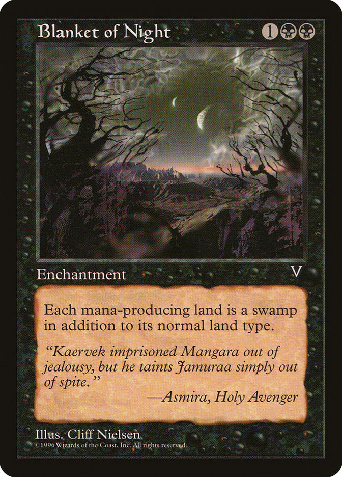 Blanket of Night [Visions] MTG Single Magic: The Gathering | Red Claw Gaming